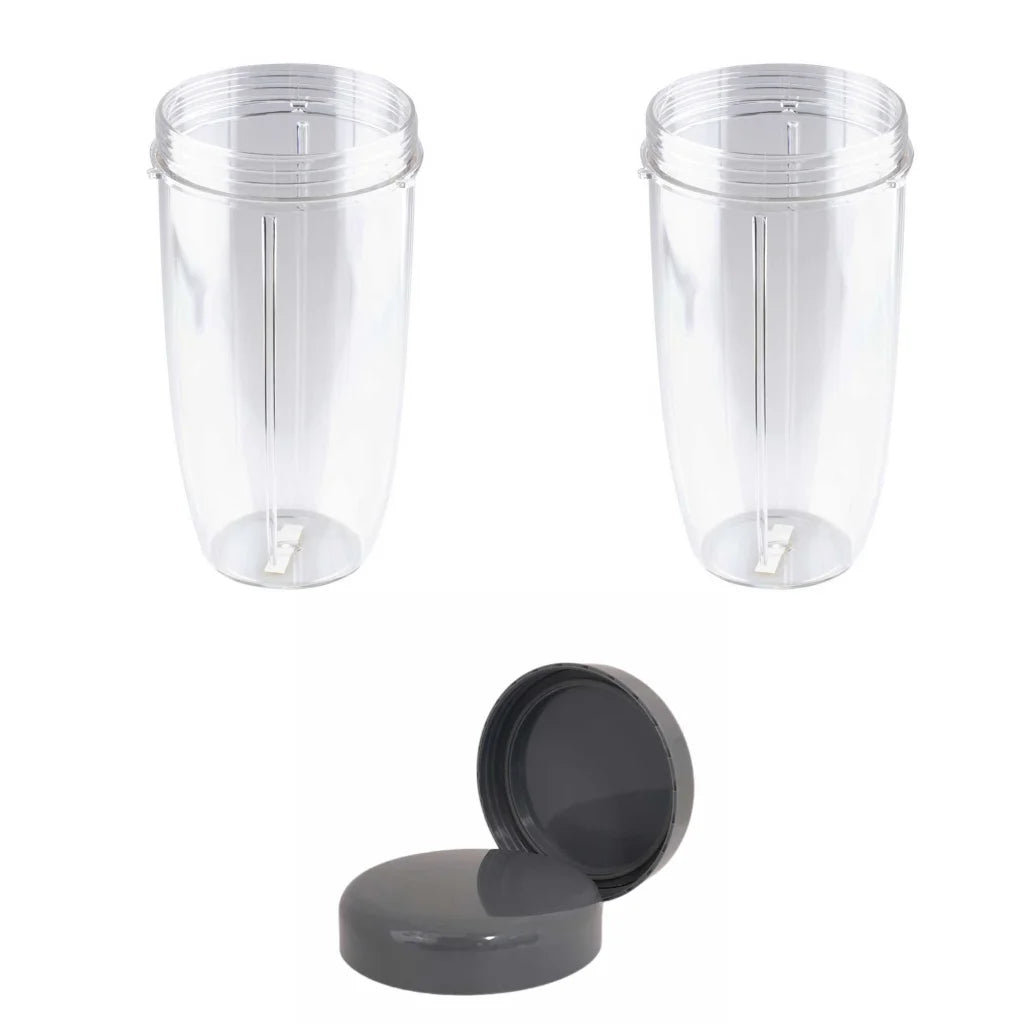 Nutribullet 2 Tall Cups Stay Fresh Lids Fits