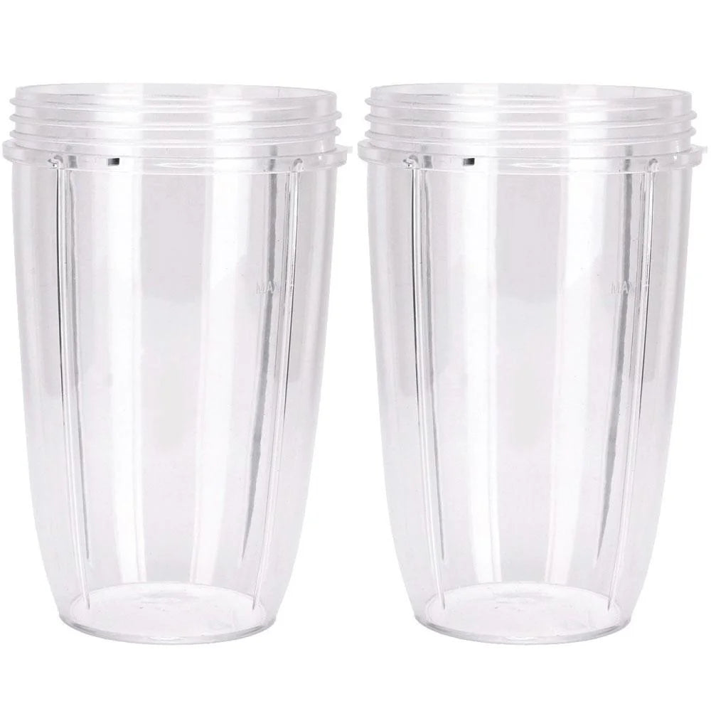 Nutribullet Colossal Big Large Tall Cup 32 Oz 2x for Nutri