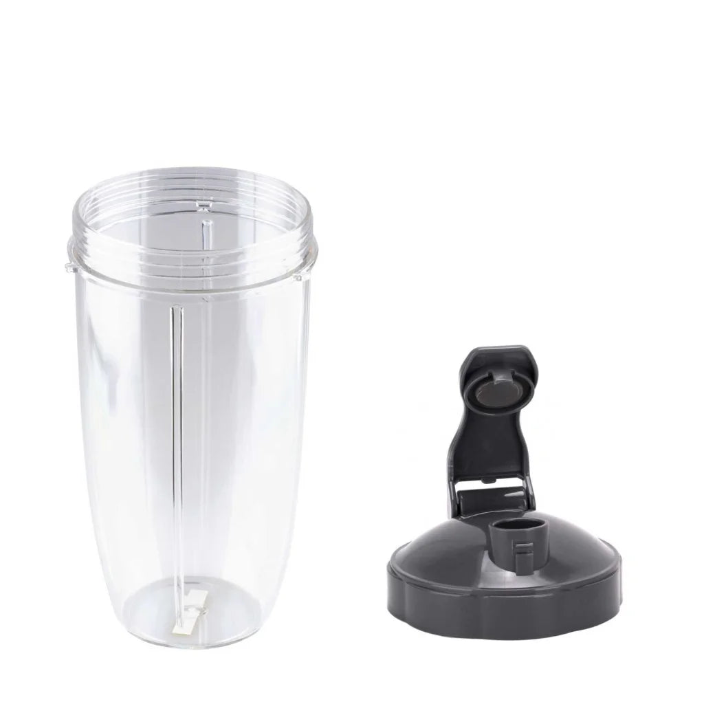 Nutribullet Tall Large Big Cup 24Oz Fliptop Lid