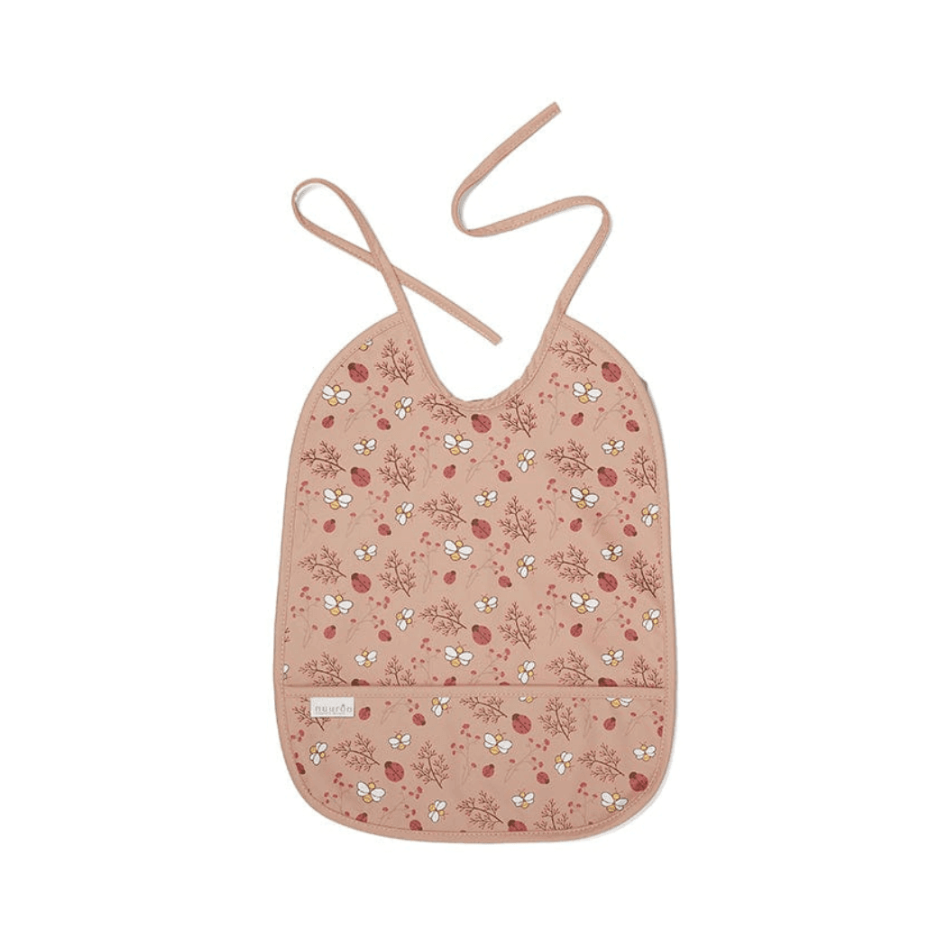 Nuuroo Alberte Long Coated Bib Cream leaf