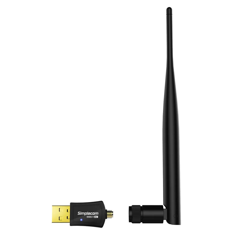 NW611 AC600 WiFi Dual Band USB Adapter with 5dBi High Gain