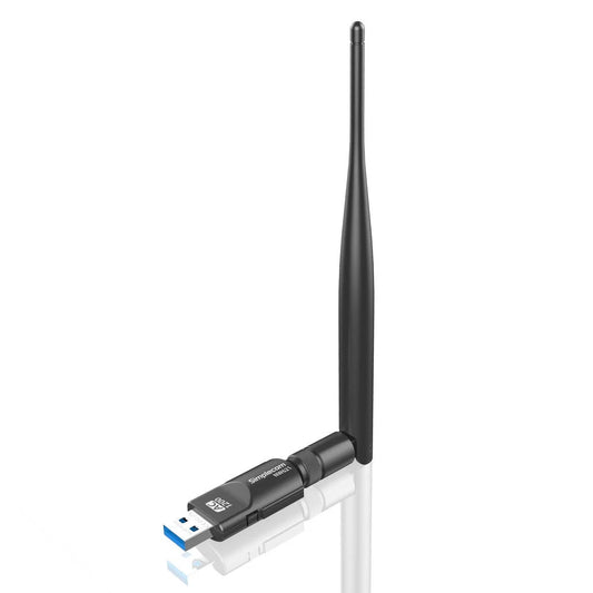 NW621 AC1200 WiFi Dual Band USB Adapter with 5dBi High Gain