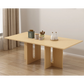 Oak Melamine Dining Table 8 Seater - Furniture > Dining >
