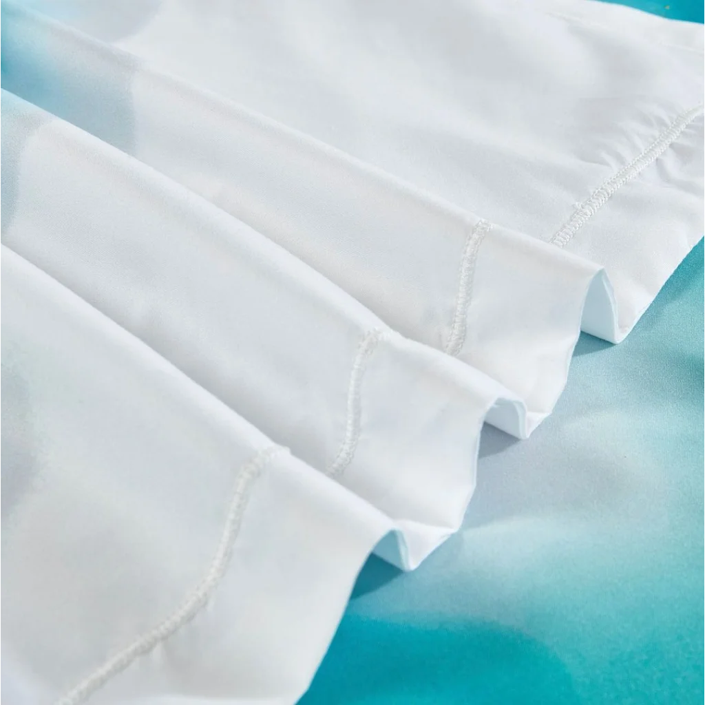 Ocean Marble Quilt Cover Set - Super King Size - Home &