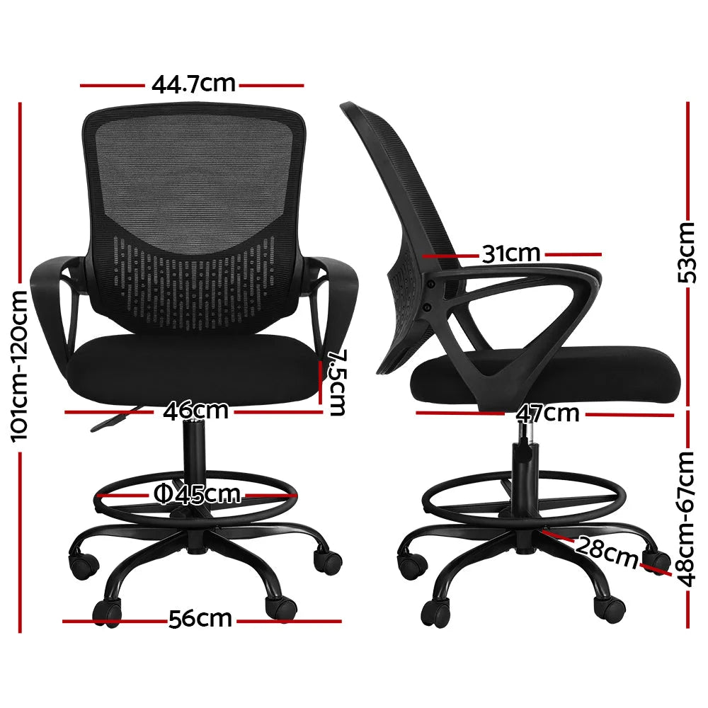 Black home office chair