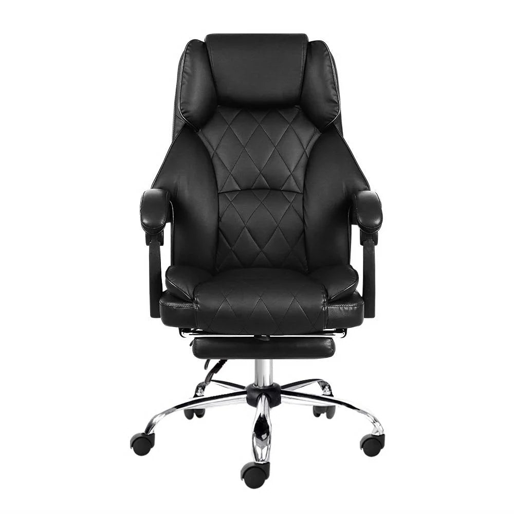 Office Chair Gaming Computer Executive Leather Seat Recliner