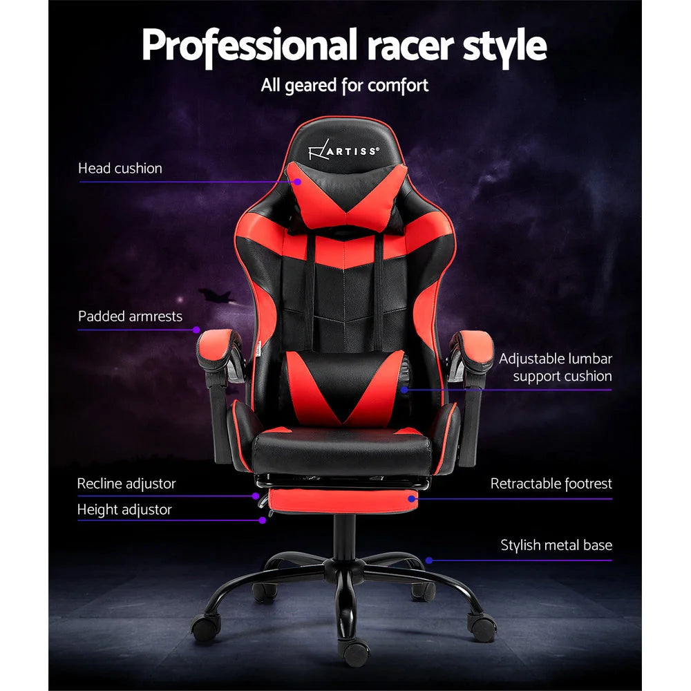 Office Chair Gaming Computer Executive Racing Seat Recliner