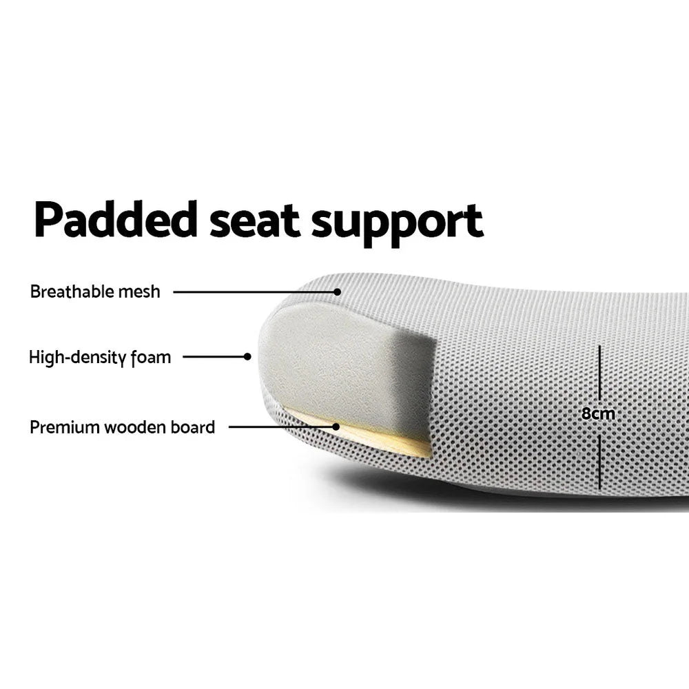 Office Chair Mesh Computer Desk Mid Back Work Home Study