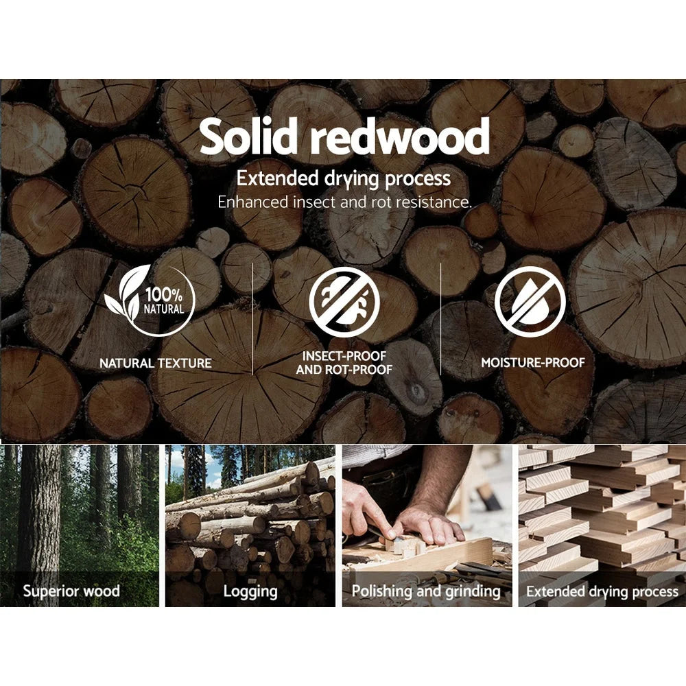 Office Desk Chair Wooden & PU Leather Black - Office