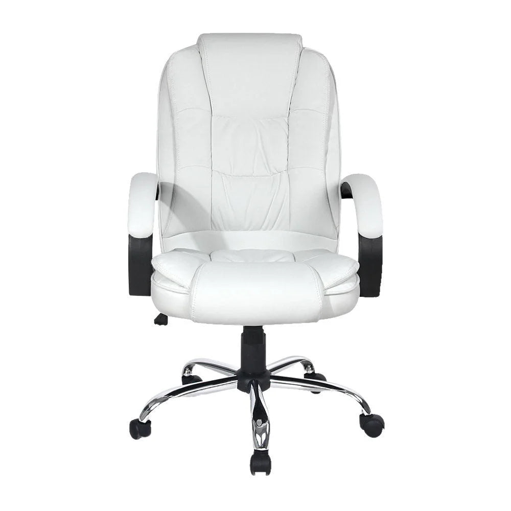 Office Gaming Chair Computer Executive PU Leather Seating