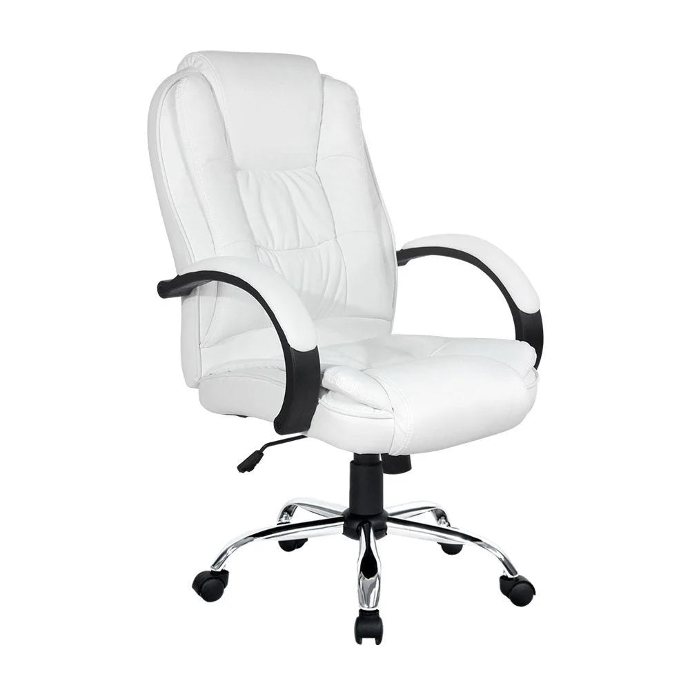 Office Gaming Chair Computer Executive PU Leather Seating