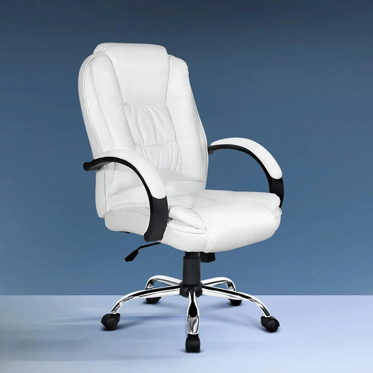 Office Gaming Chair Computer Executive PU Leather Seating