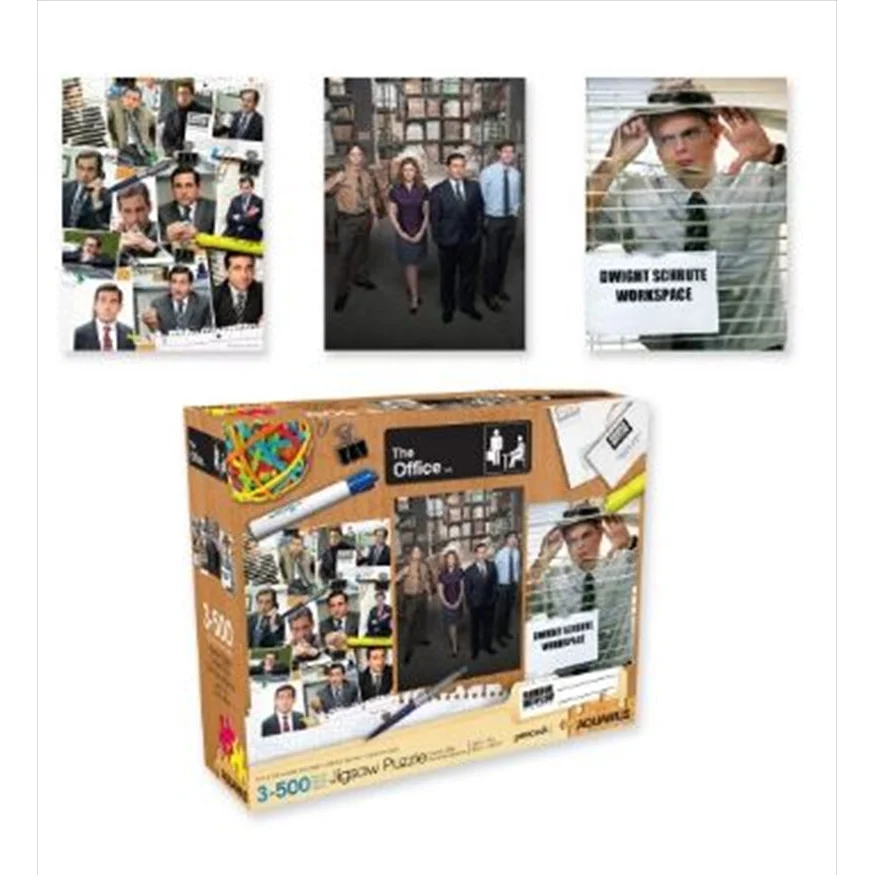Office Puzzle Set 500pc x 3