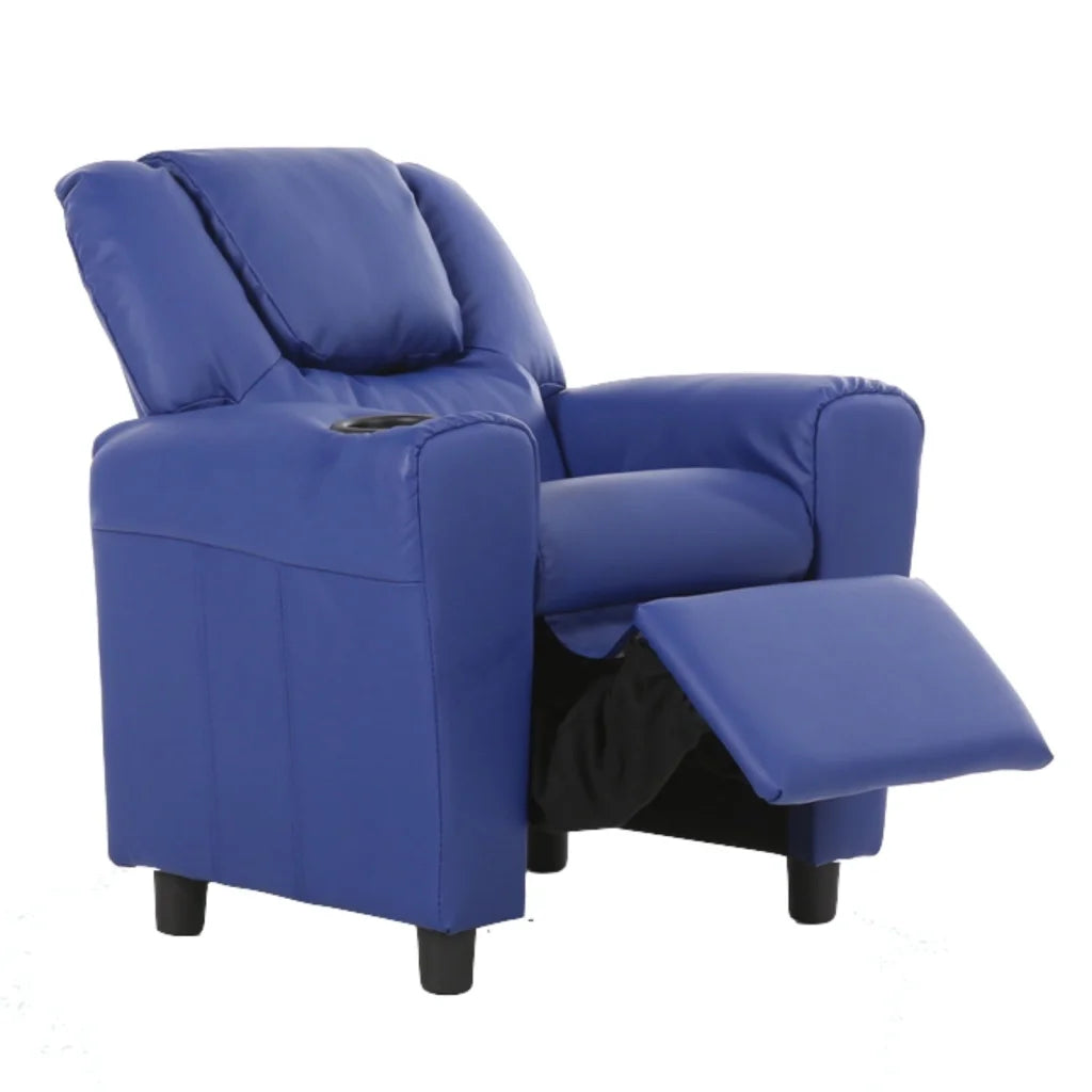 Oliver Kids Recliner Chair Sofa Children Lounge Couch PU