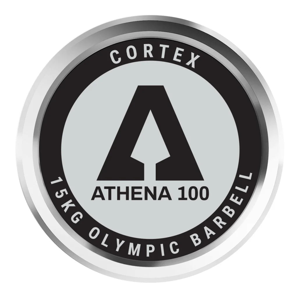 Olympic Barbell ATHENA100 200cm 15kg Womens’ with Lockjaw