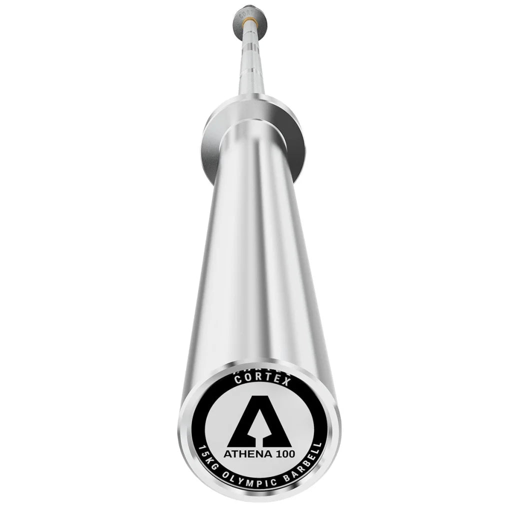 Olympic Barbell ATHENA100 200cm 15kg Womens’ with Lockjaw