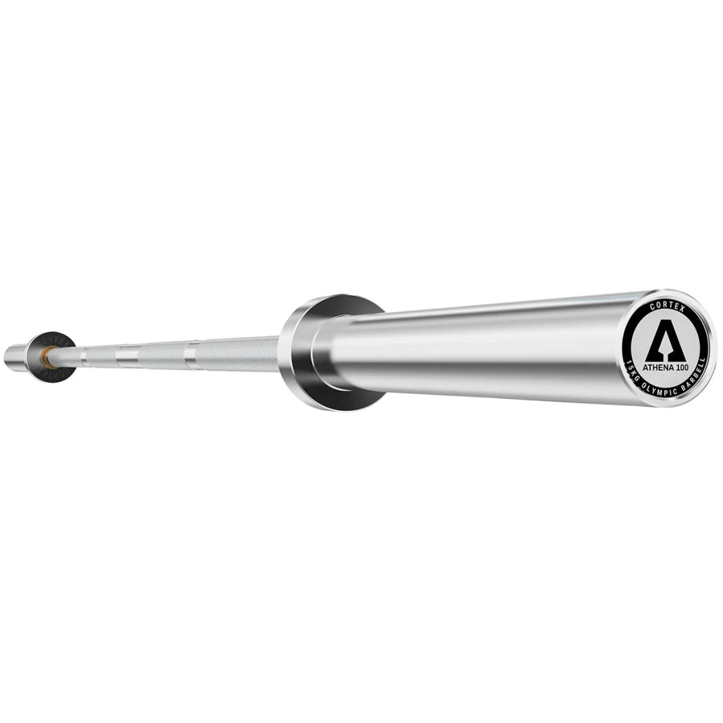 Olympic Barbell ATHENA100 200cm 15kg Womens’ with Lockjaw
