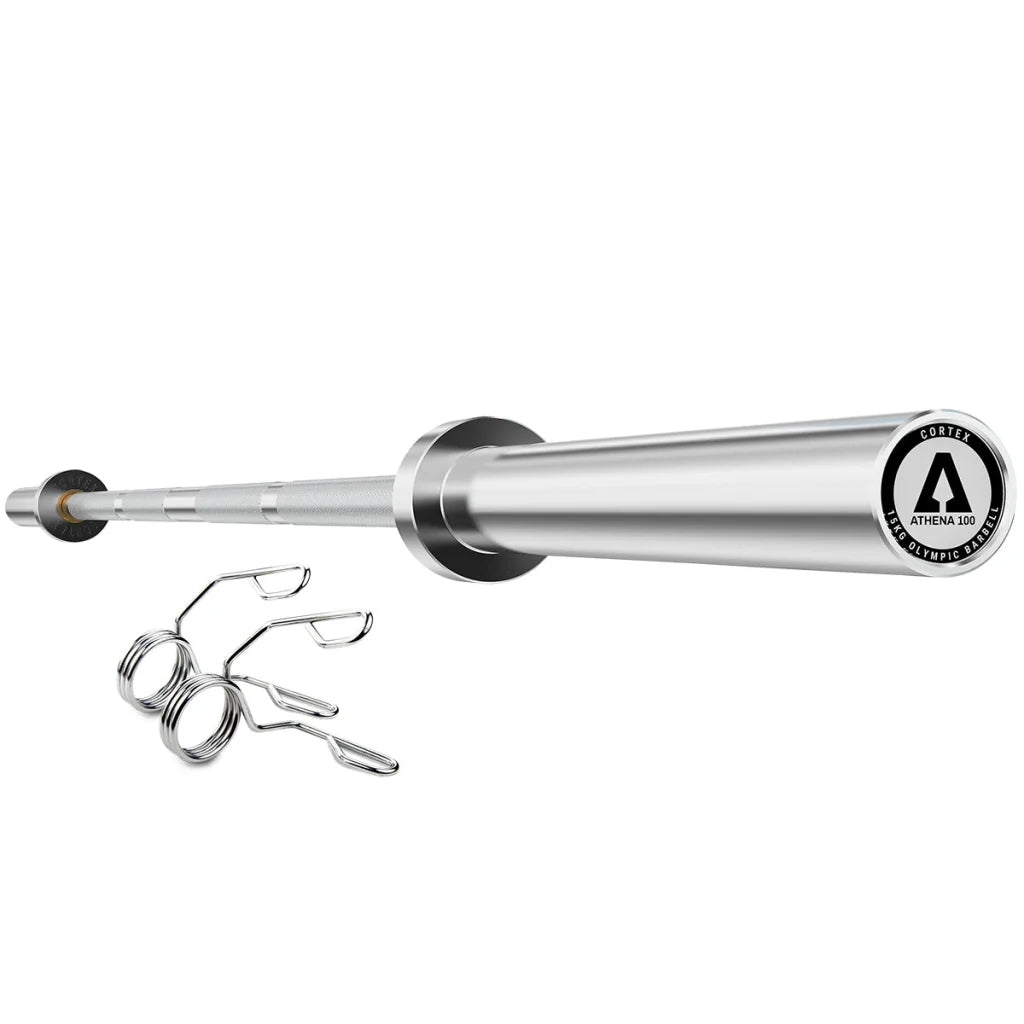 Olympic Barbell ATHENA100 200cm 15kg Womens’ with Spring