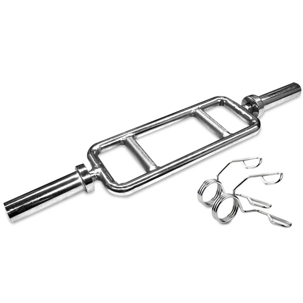 Olympic Tricep Bar with Spring Collar CORTEX - Sports &