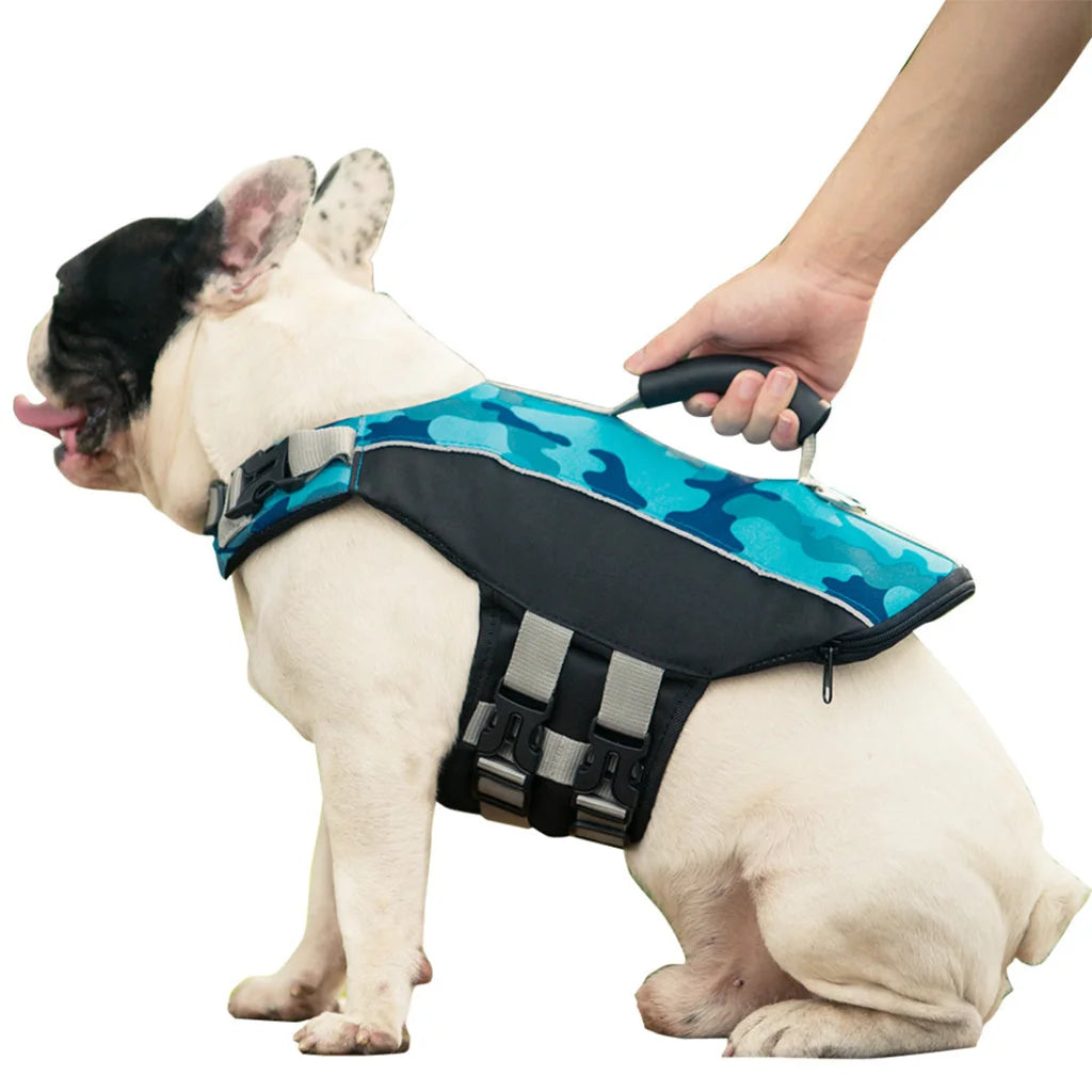 Ondoing Dog Life Jacket Lifesaver Pet Safety Vest Swimming