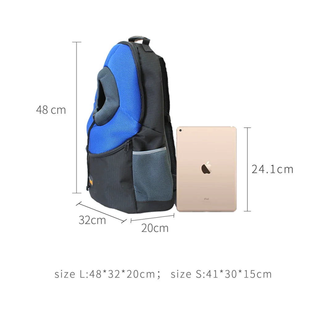 Ondoing Pet Carrier Backpack Adjustable Dog Puppy Cat Front
