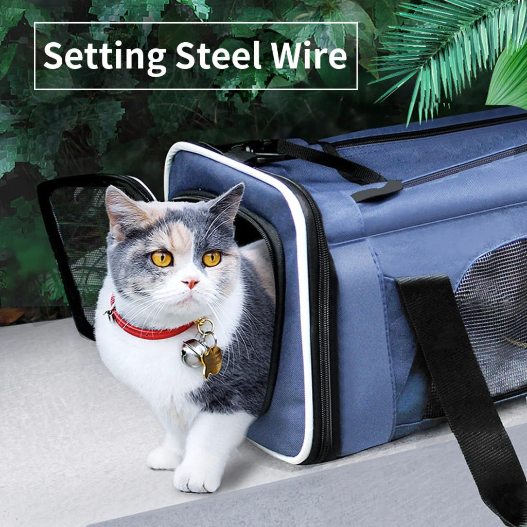 Ondoing Portable Pet Carrier Tote Travel Bag Kennel Soft