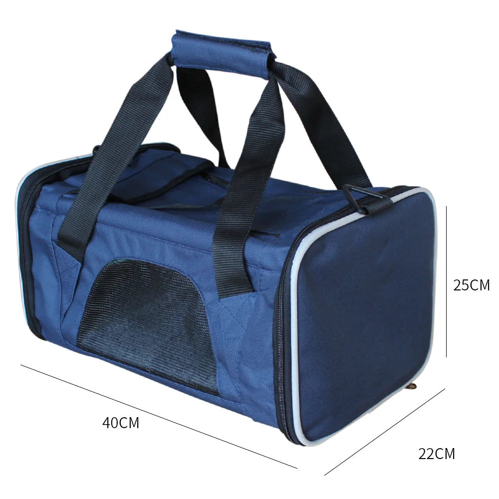 Ondoing Portable Pet Carrier Tote Travel Bag Kennel Soft