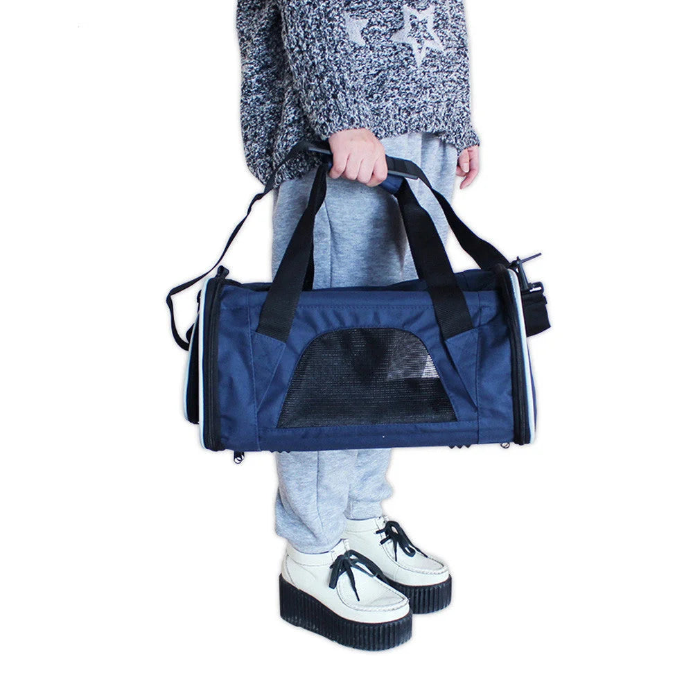 Ondoing Portable Pet Carrier Tote Travel Bag Kennel Soft
