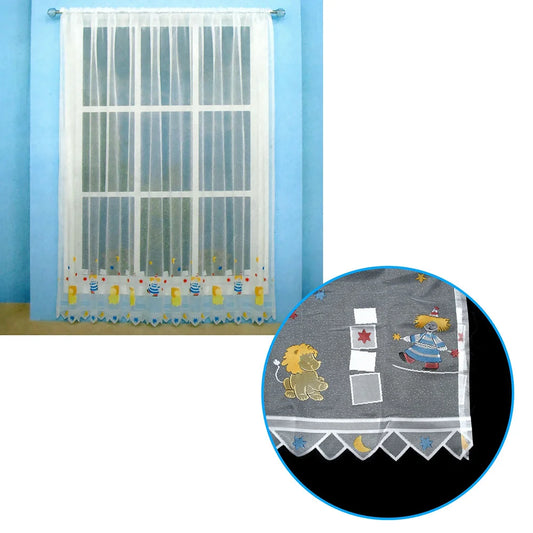 One Piece Kids CuteSheer Lace Curtain Circus - Home &