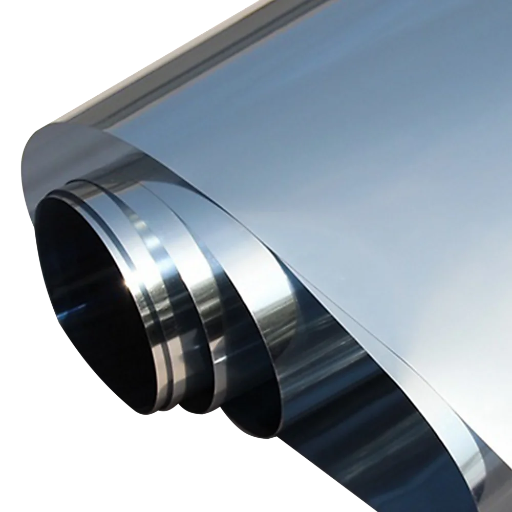 One Way Mirror Privacy Reflection Window Tint Film Stop