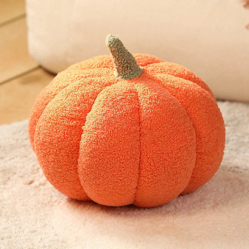 Orange 2-PCS 30cm Creative Plush Pumpkin Pillow for Sofa