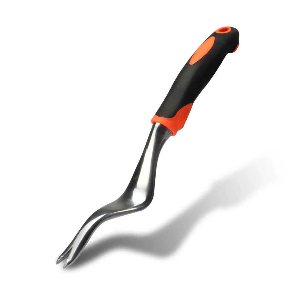 Orange 8-Piece Heavy-Duty Gardening Tool Set with Ergonomic