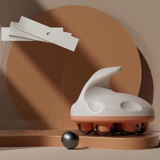 Orange Calf Muscle Relaxation Abdominal Ball Meridian