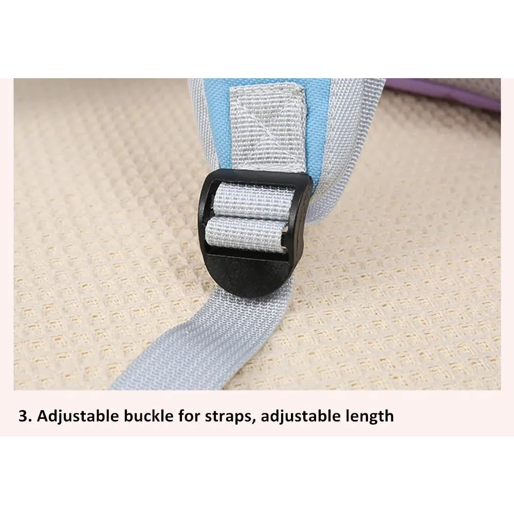 Orange Portable Pet Carrier Backpack - Spacious Breathable