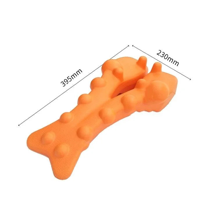 Orange Shiatsu Lumbar Massager Soothing Spine Cushion