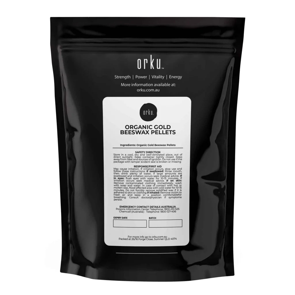 Organic Beeswax Pellets 1Kg Pharmaceutical Cosmetic Candle