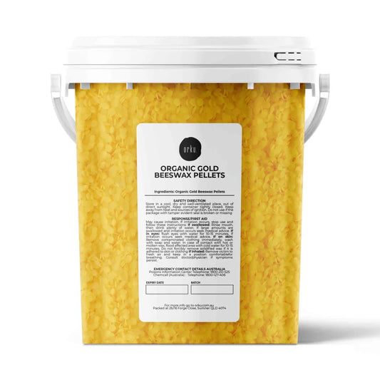 Organic Beeswax Pellets 500g Tub Pharmaceutical Cosmetic