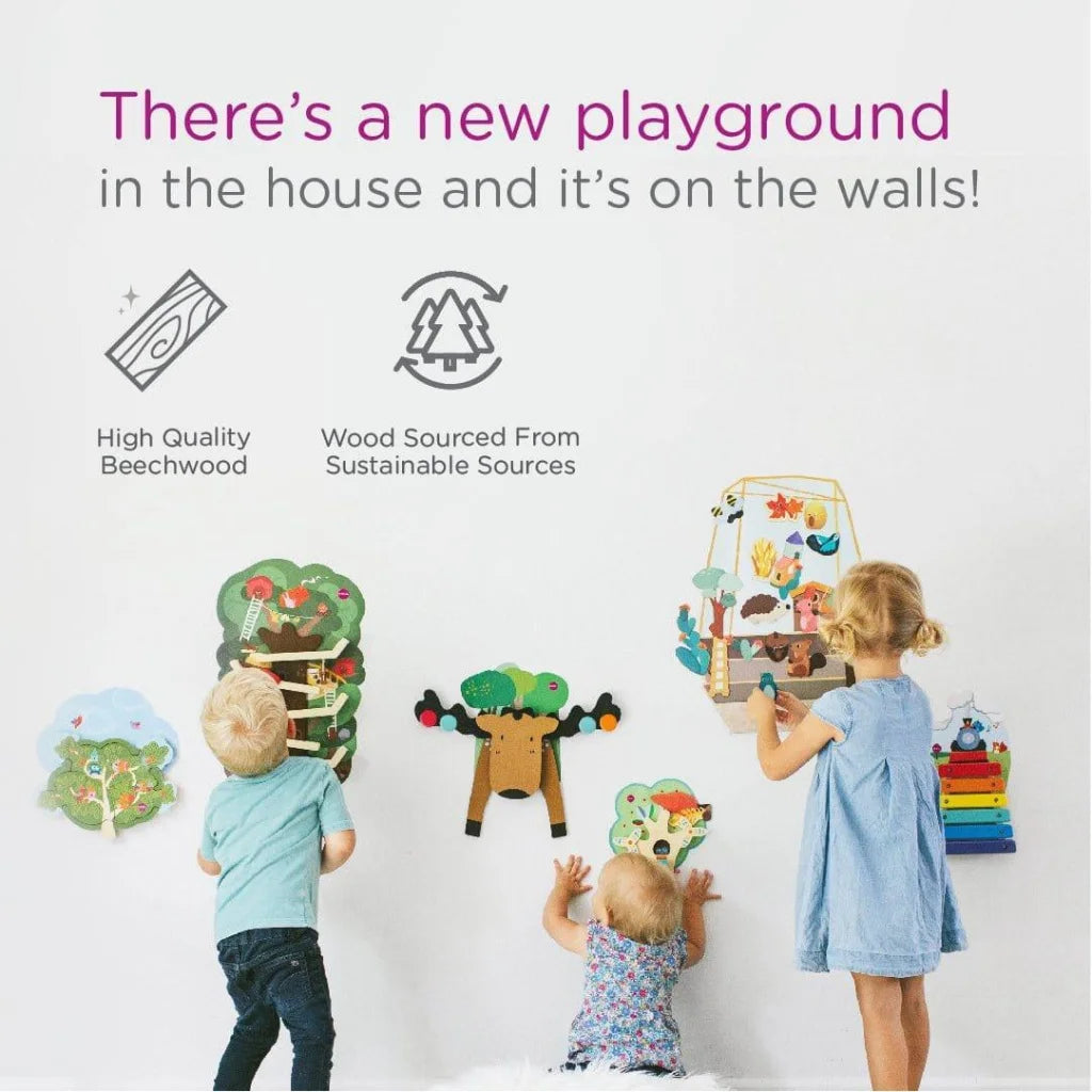 Oribel VertiPlay Wall Toy: Doorknocker-1973194206394585091