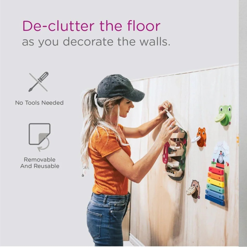 Oribel VertiPlay Wall Toy: Doorknocker-1973194206394585090