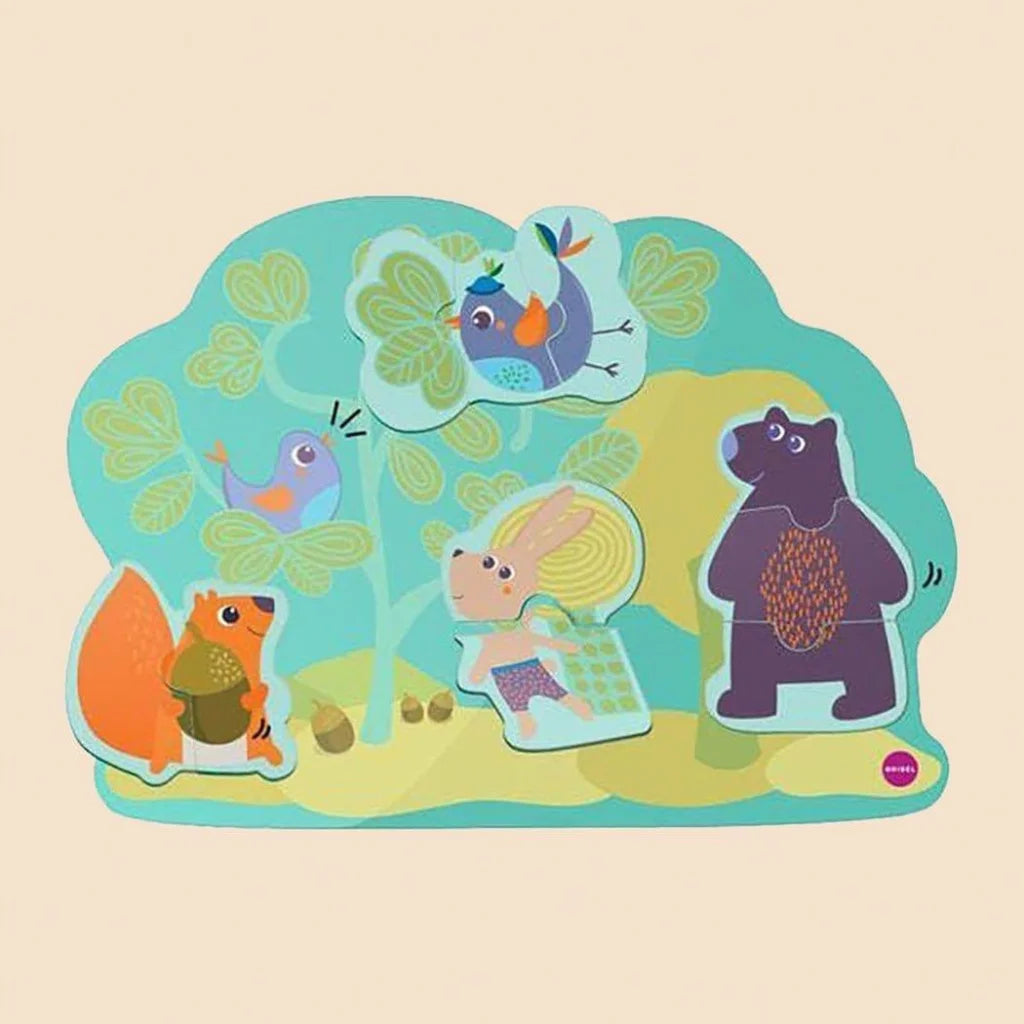 Oribel VertiPlay Wall Toy: Hoppy Bunny and Friends-1973194205585084425