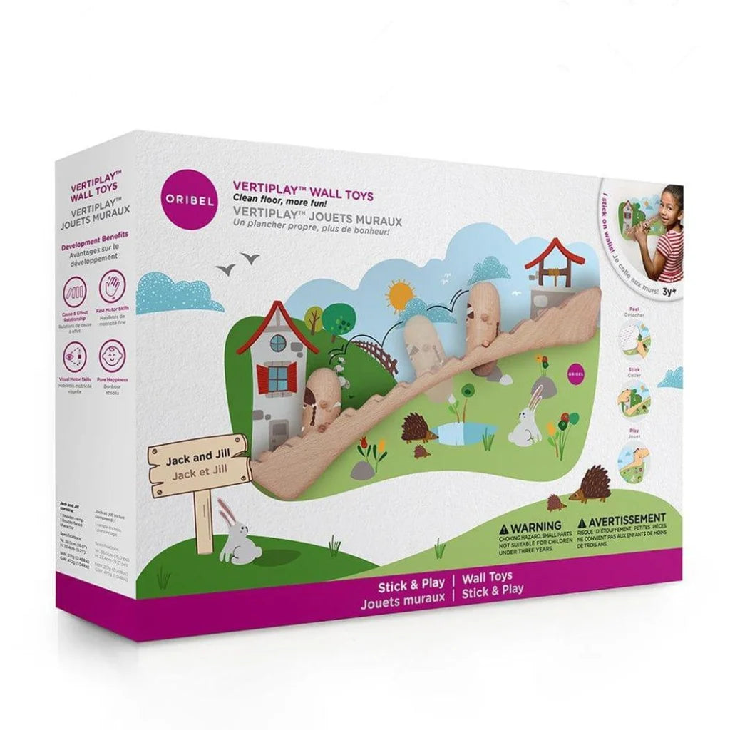 Oribel VertiPlay Wall Toy: Jack & Jill-1973194206201647105
