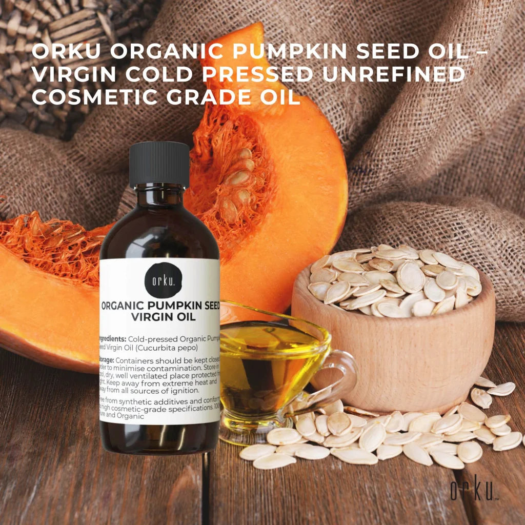Orku 250ml Organic Pumpkin Seed Oil – Virgin Cold Pressed