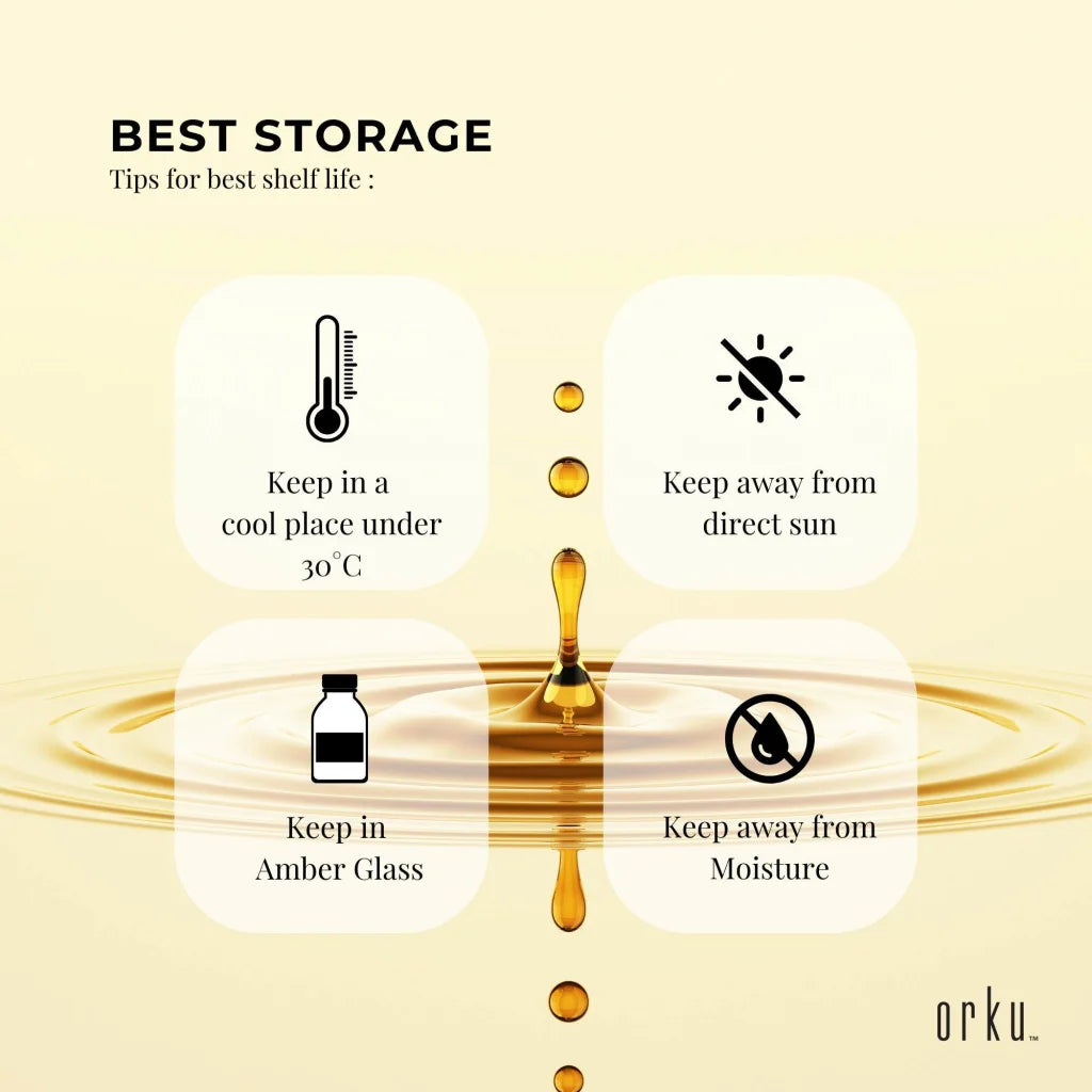 Orku 250ml Organic Pumpkin Seed Oil – Virgin Cold Pressed