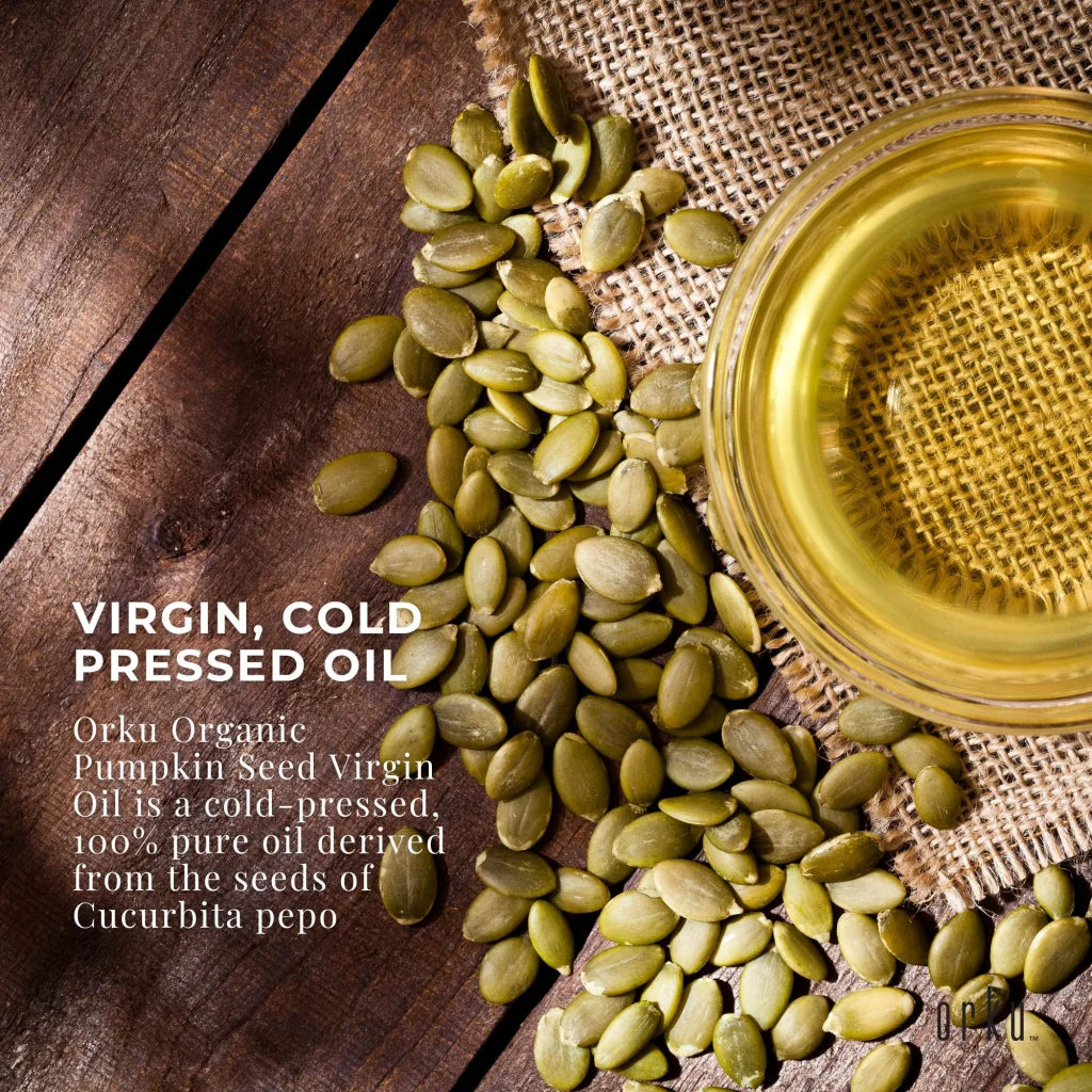 Orku 25ml Organic Pumpkin Seed Oil – Virgin Cold Pressed