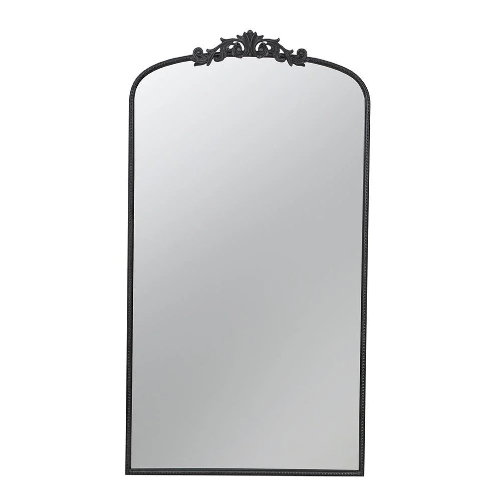 ORNATE METALLIC FLOOR MIRROR - Home & Garden > Decor >