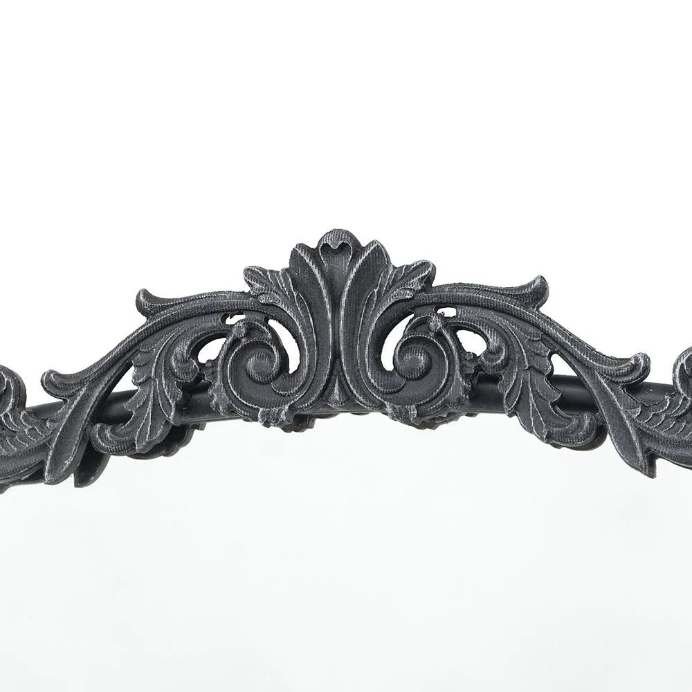ORNATE METALLIC FLOOR MIRROR - Home & Garden > Decor >
