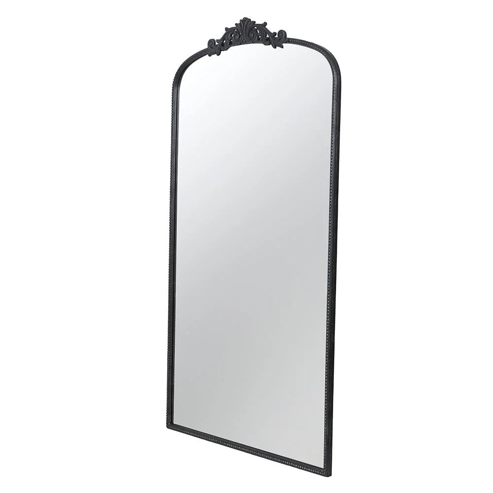 ORNATE METALLIC FLOOR MIRROR - Home & Garden > Decor >