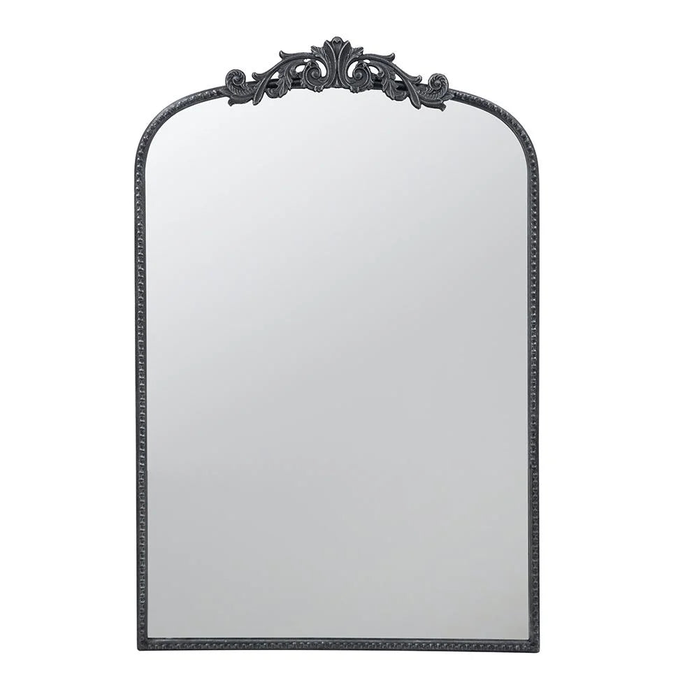 ORNATE METALLIC WALL MIRROR - Home & Garden > Decor >