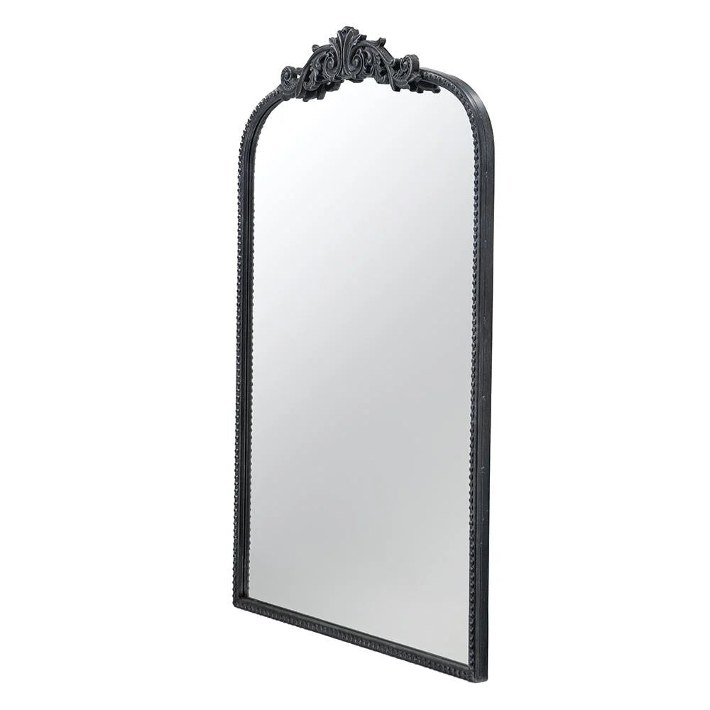 ORNATE METALLIC WALL MIRROR - Home & Garden > Decor >
