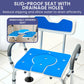 Orthonica Height-Adjustable Aluminium Commode Shower Chair